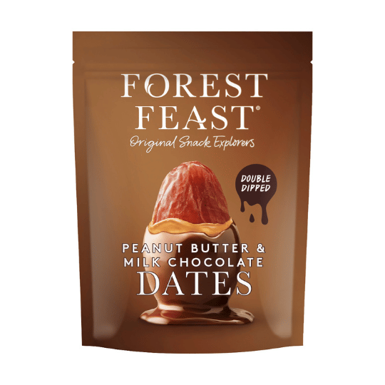 Milk Chocolate & Peanut Butter Covered Dates